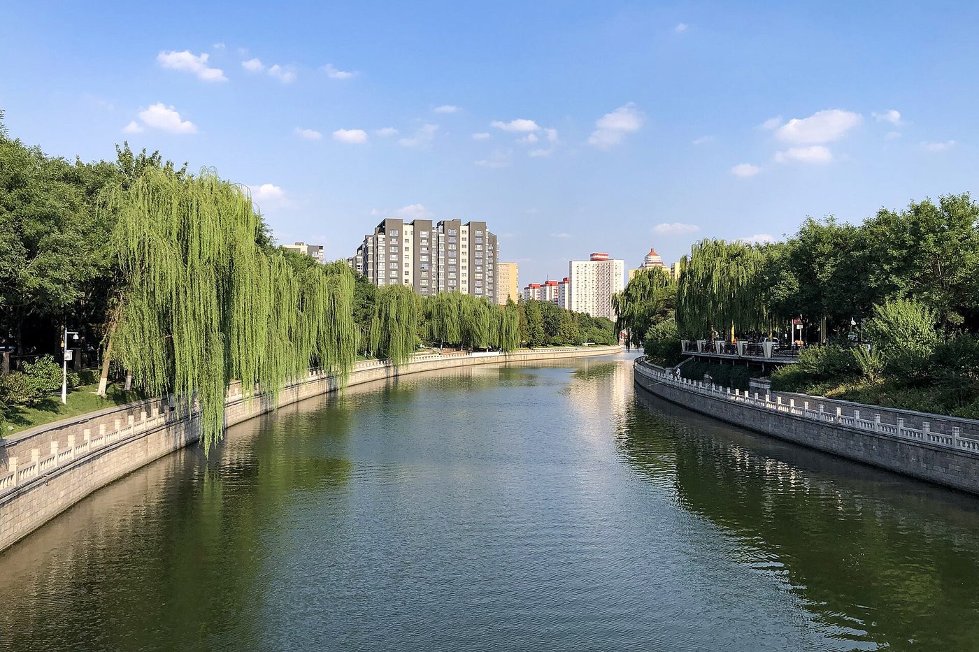 永定河引水渠与两岸绿道