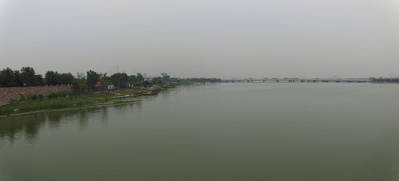 永定河河段水面